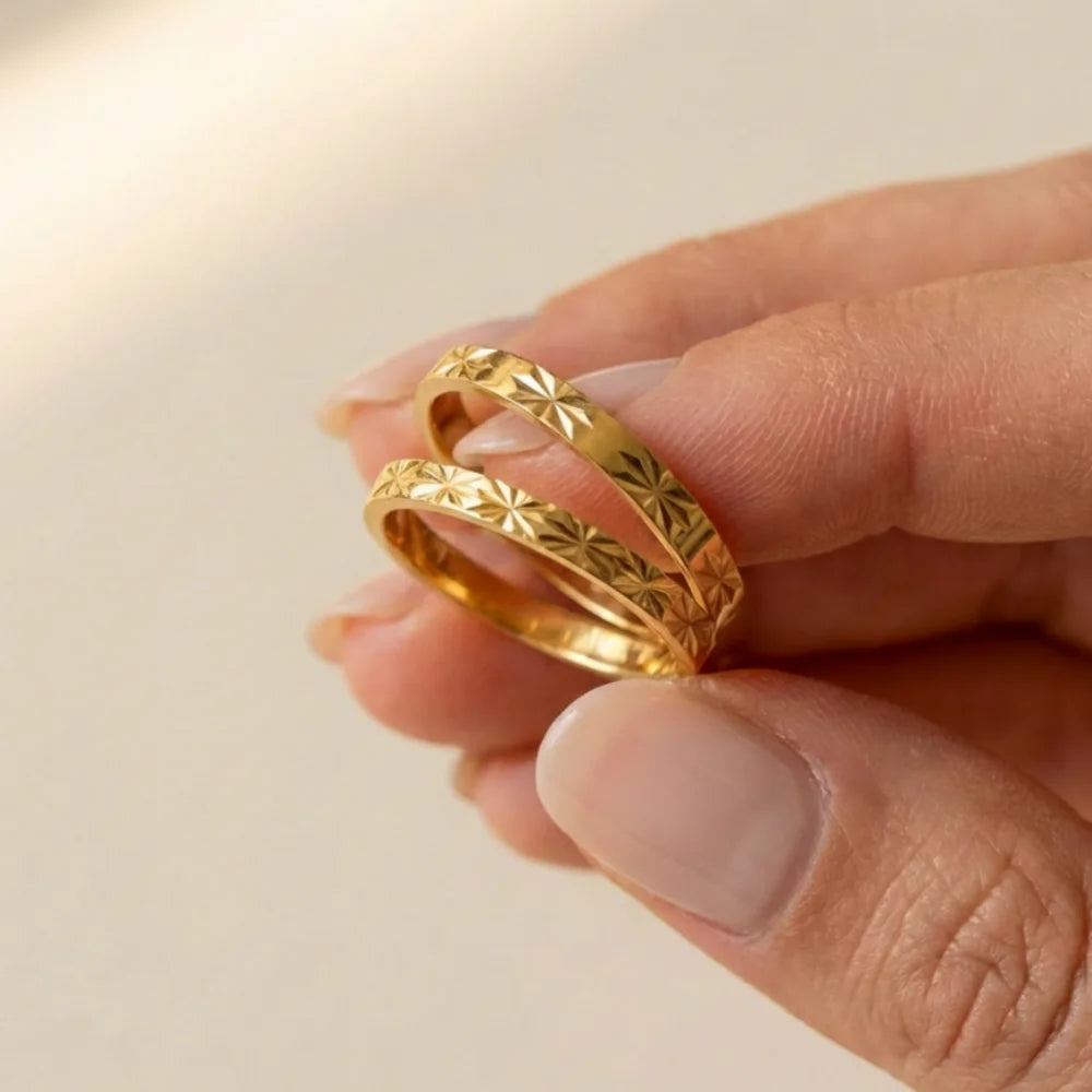 Bague Minimaliste Empilable
