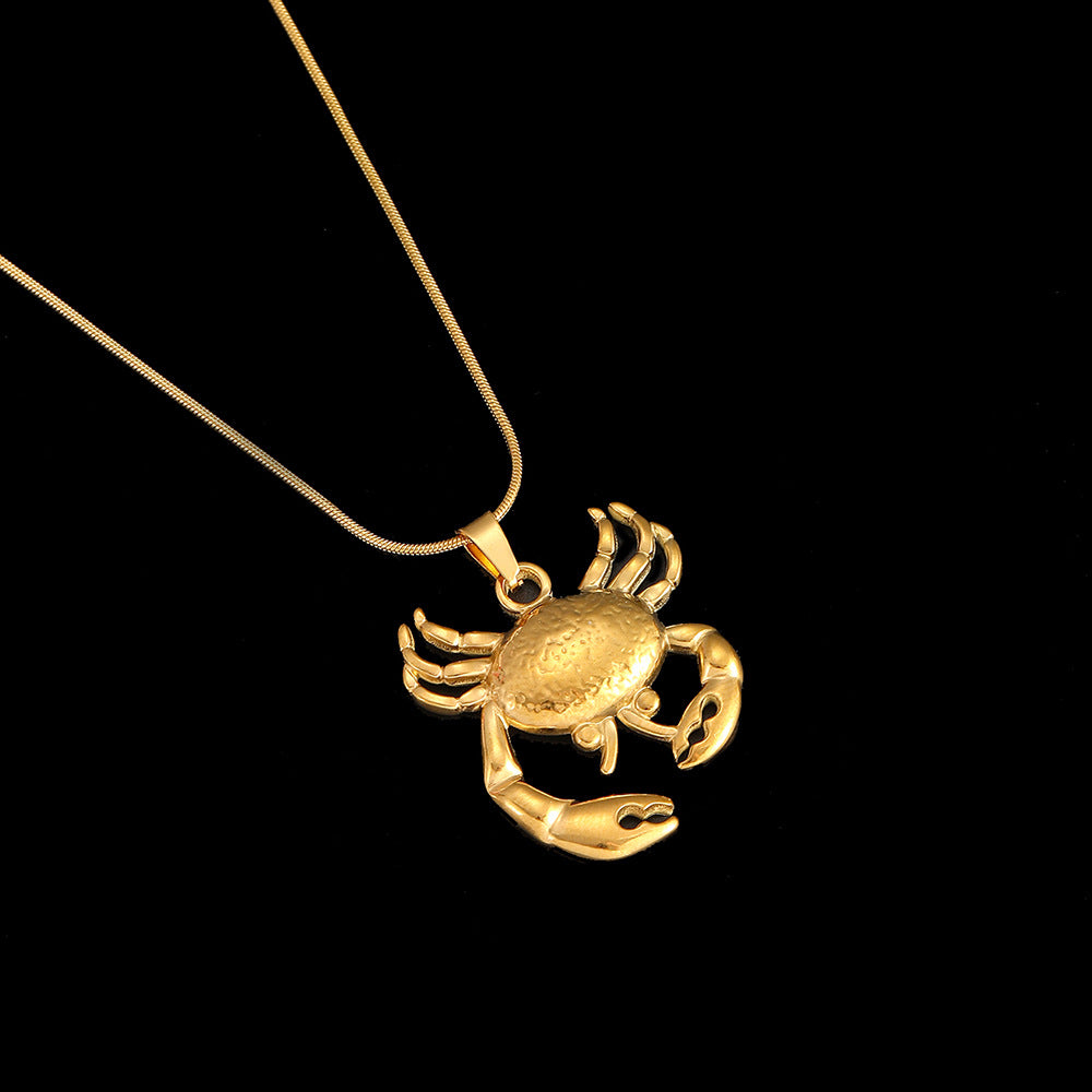 Collier Coquillage en Acier Inoxydable