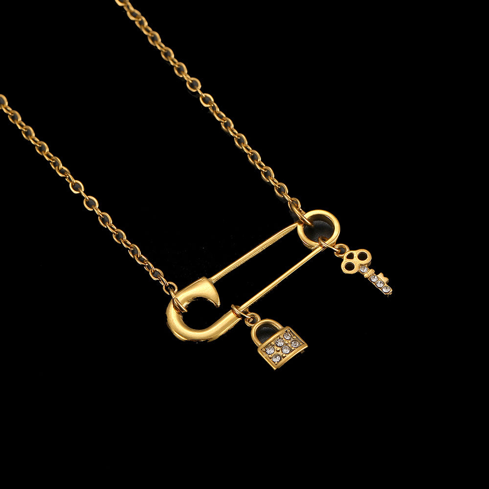 Collier Coquillage en Acier Inoxydable