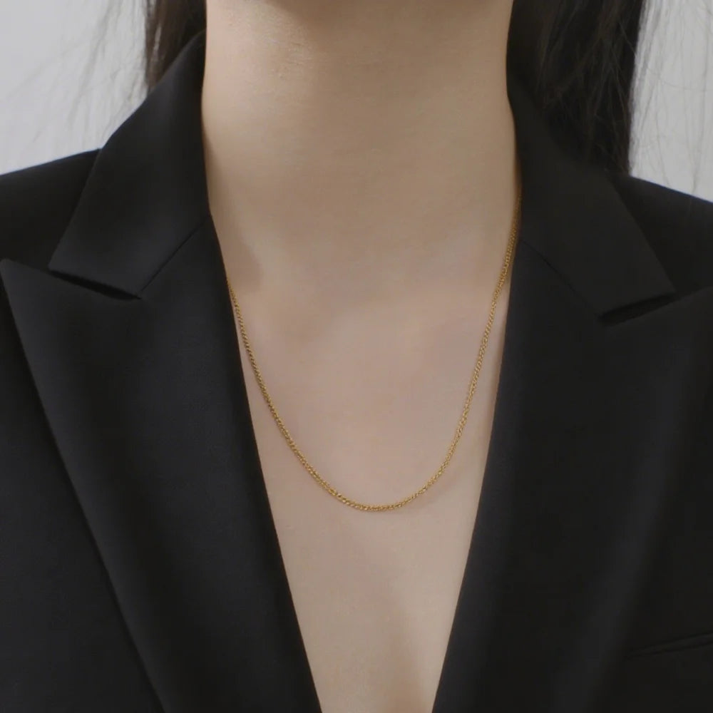 Collier Chaîne Fine Minimaliste