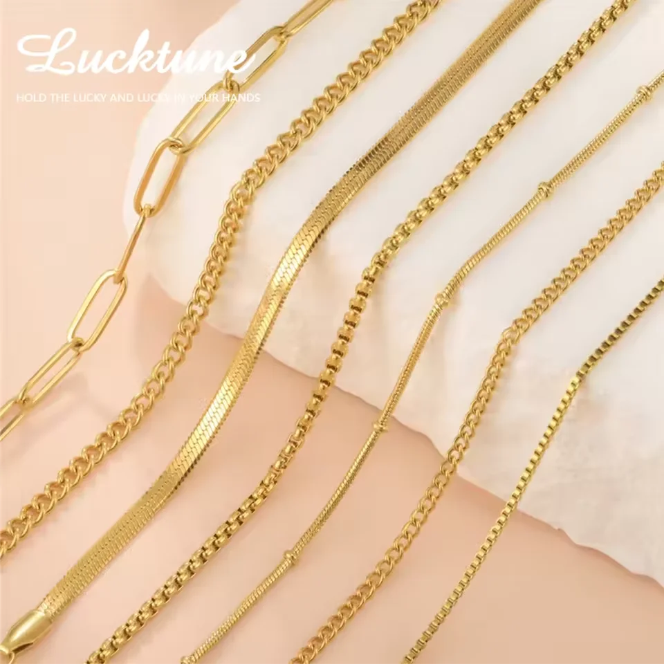 Collier Chaîne Fine Minimaliste