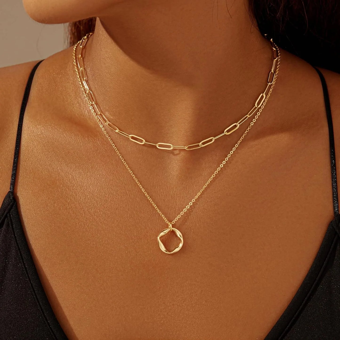 Collier Pendentif Cercle
