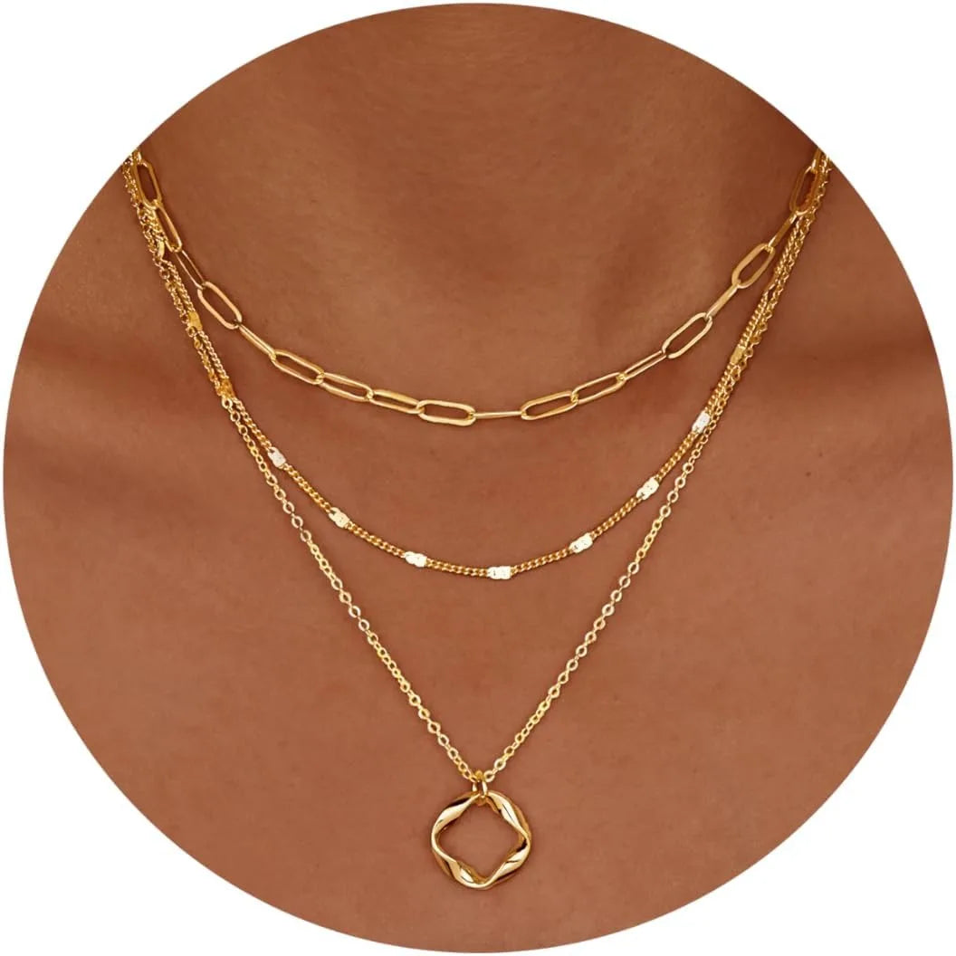 Collier Pendentif Cercle