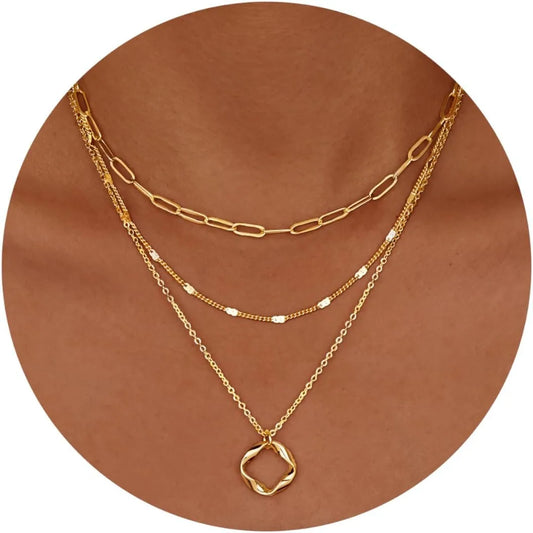 Collier Pendentif Cercle
