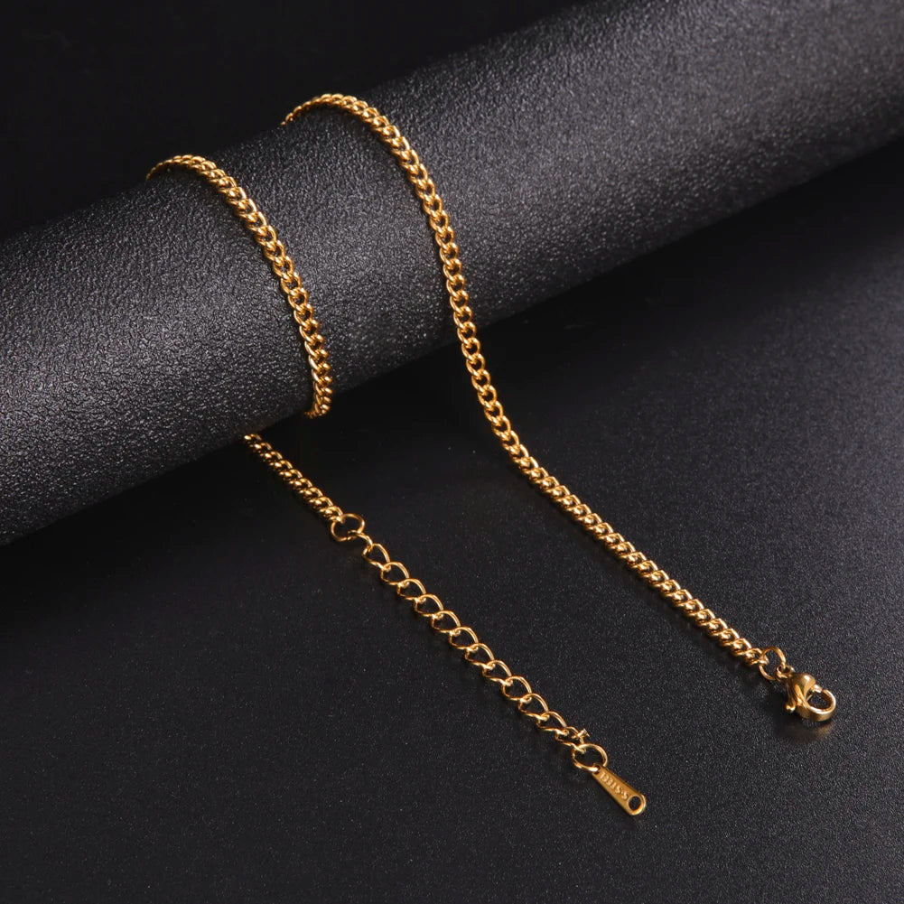 Collier Chaîne Fine Minimaliste