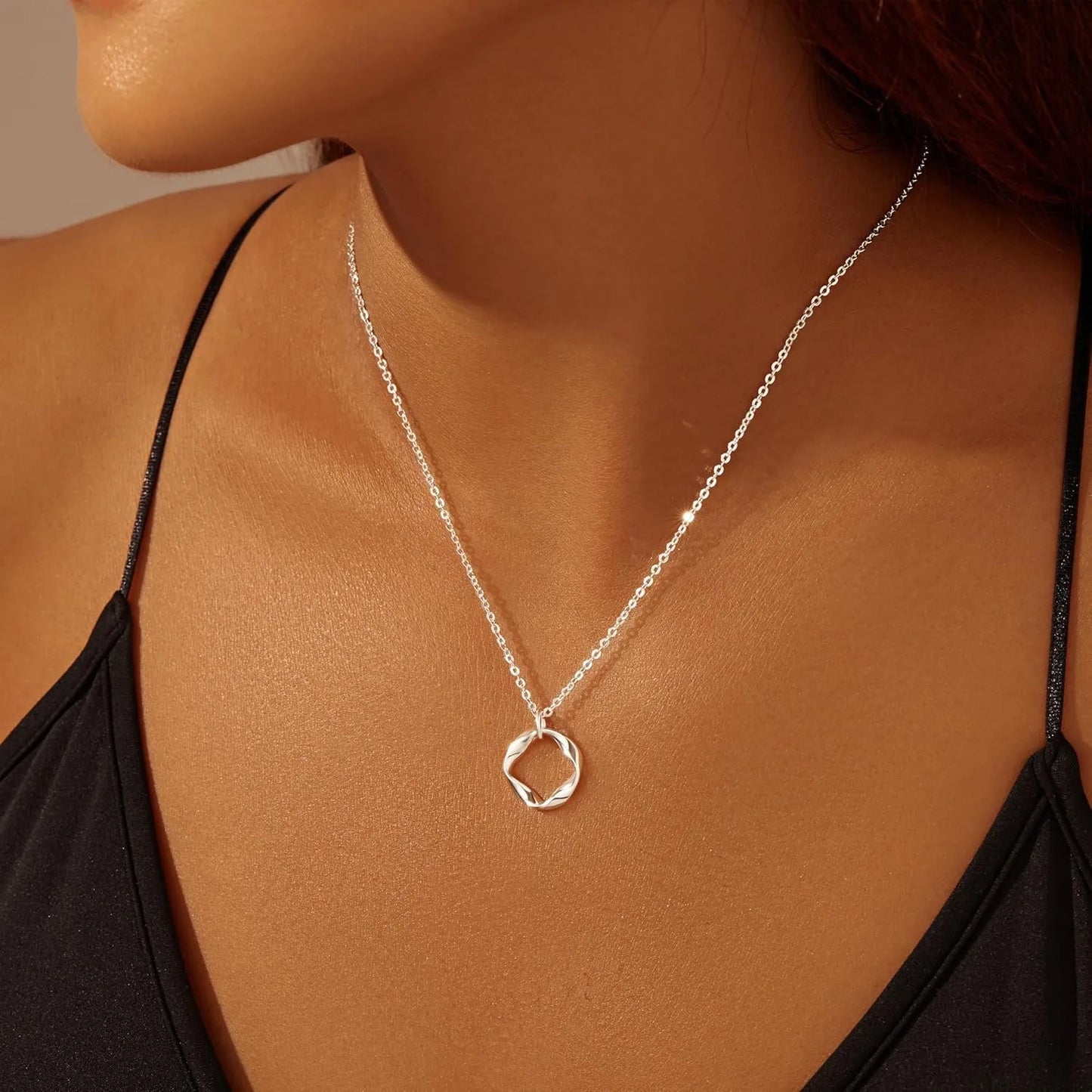 Collier Pendentif Cercle