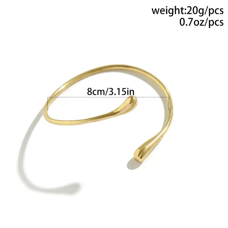 Bracelet Manchette Minimaliste