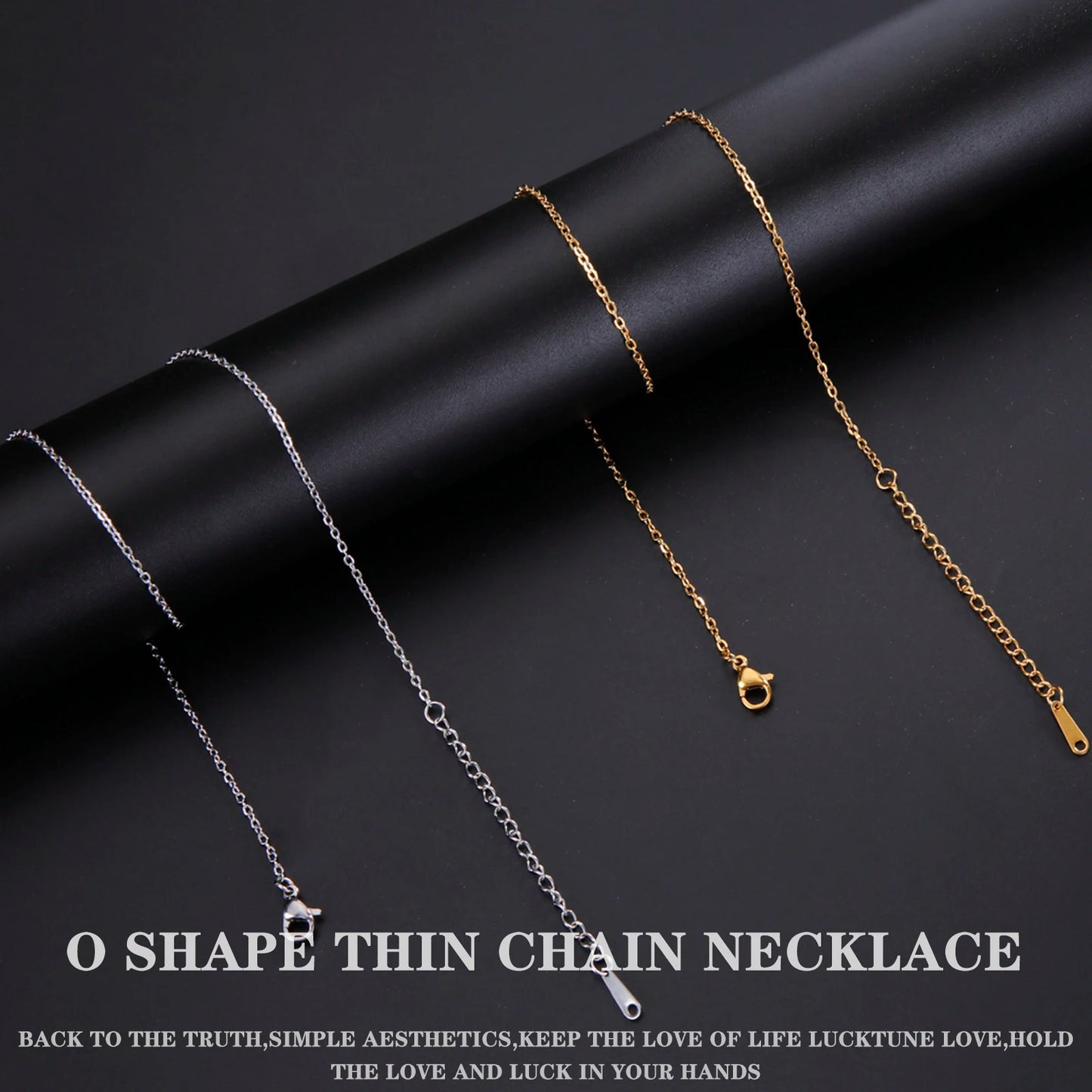 Collier Chaîne Fine Minimaliste