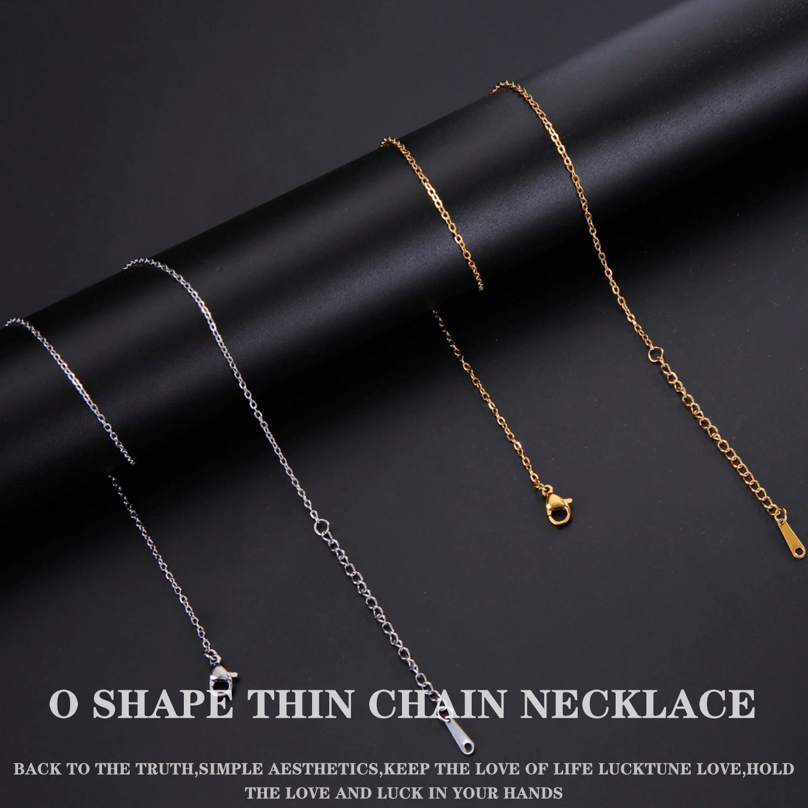 Collier Chaîne Fine Minimaliste