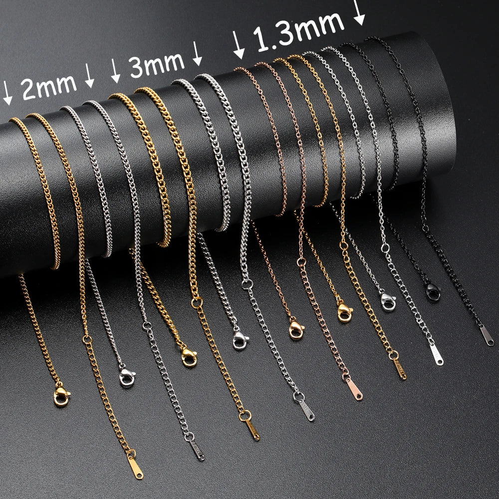 Collier Chaîne Fine Minimaliste