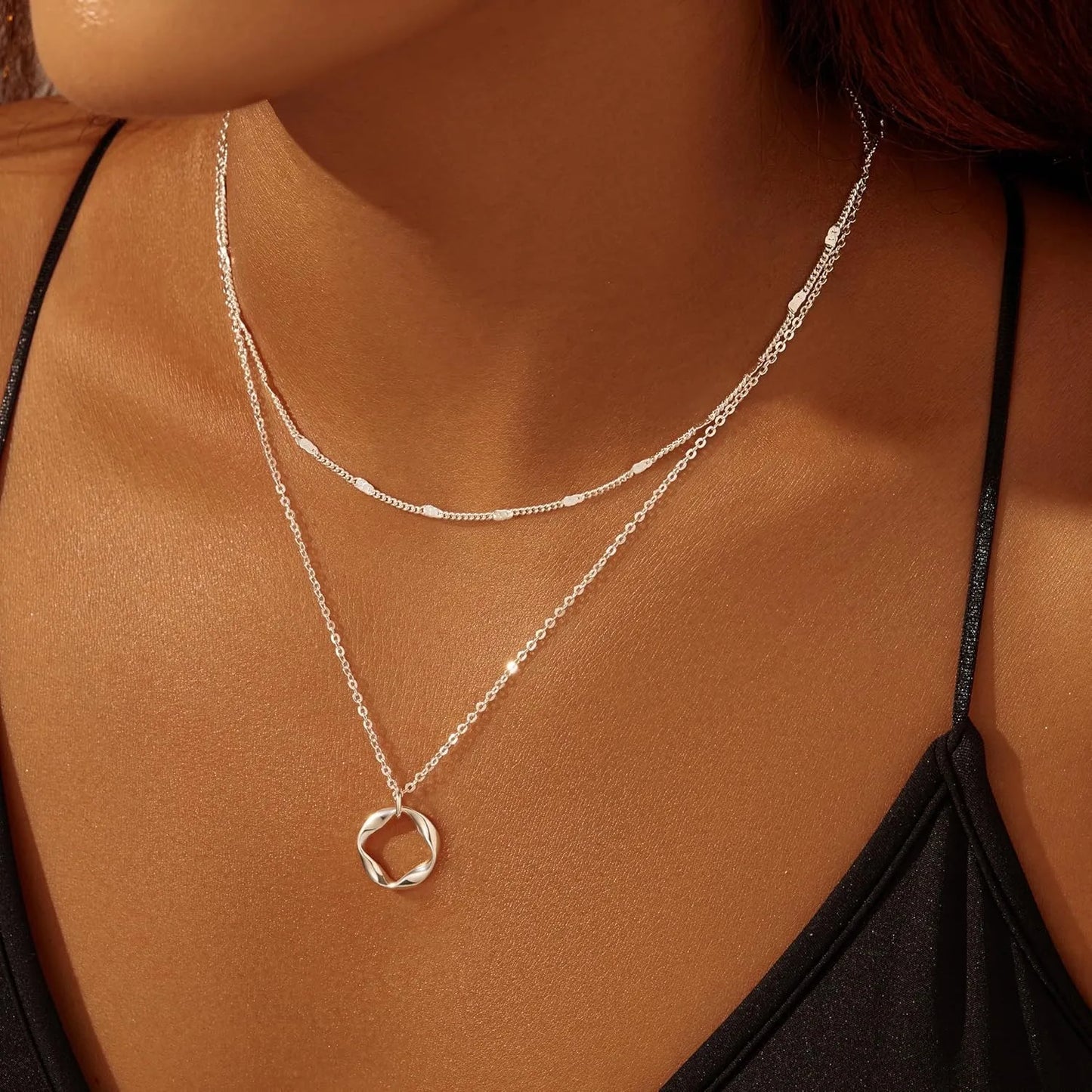 Collier Pendentif Cercle