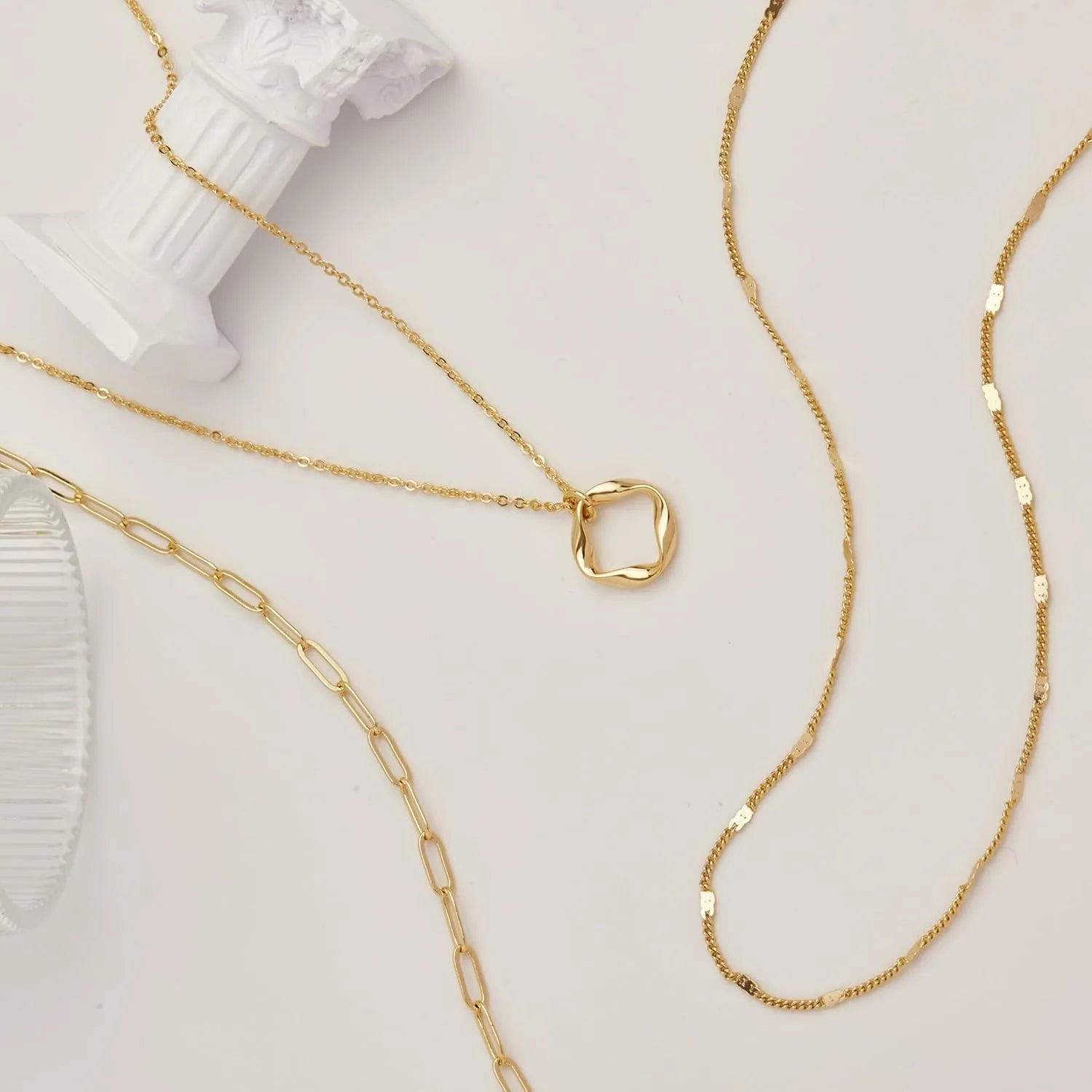 Collier Pendentif Cercle