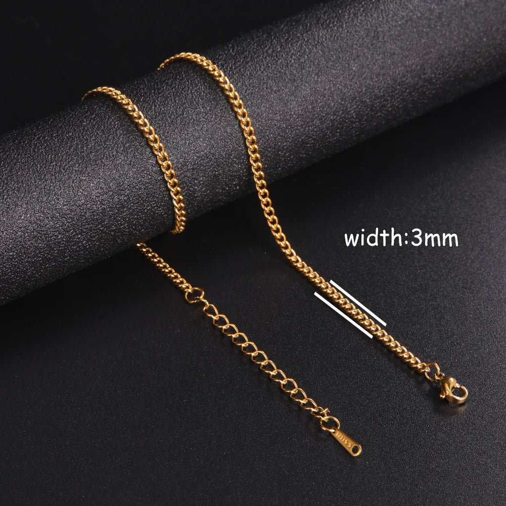 Collier Chaîne Fine Minimaliste