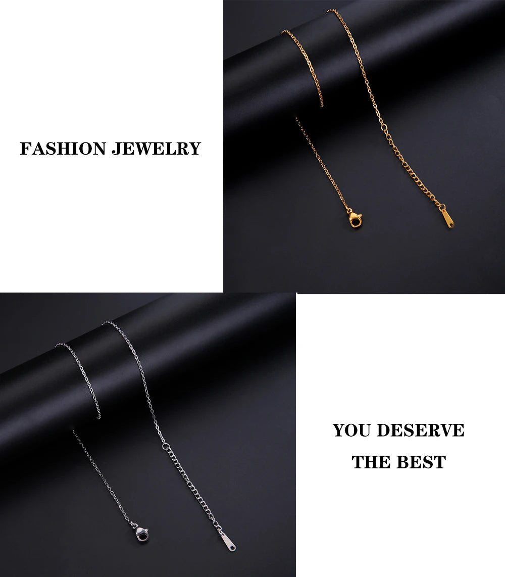 Collier Chaîne Fine Minimaliste