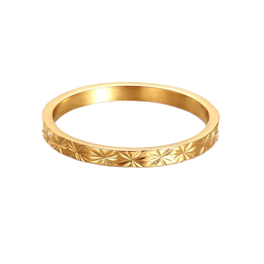 Bague Minimaliste Empilable
